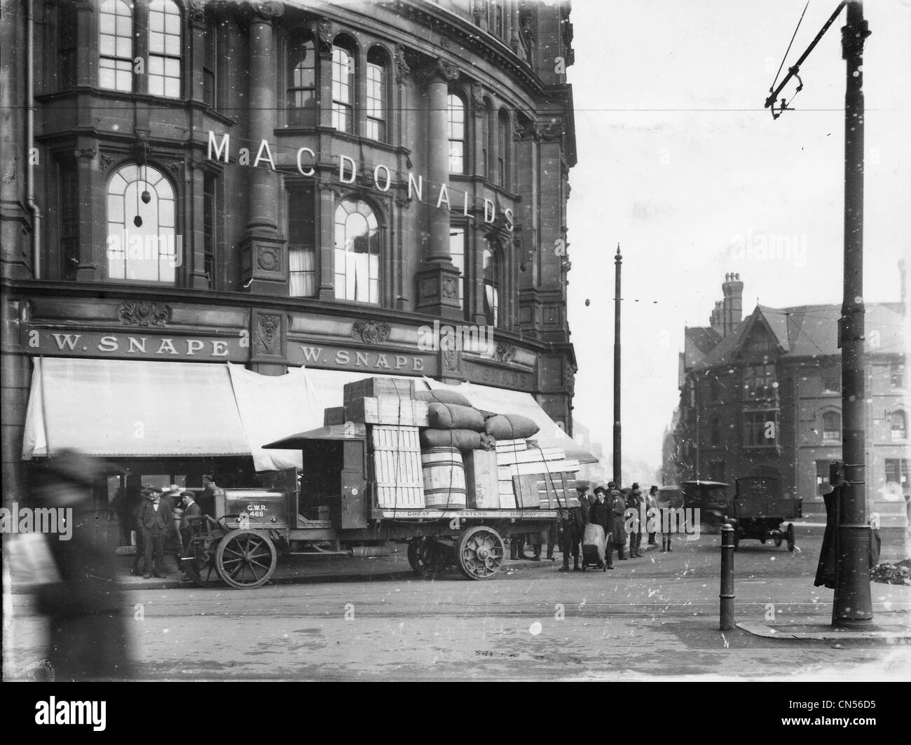 Princes Square, Wolverhampton, c 1920. Stock Photo