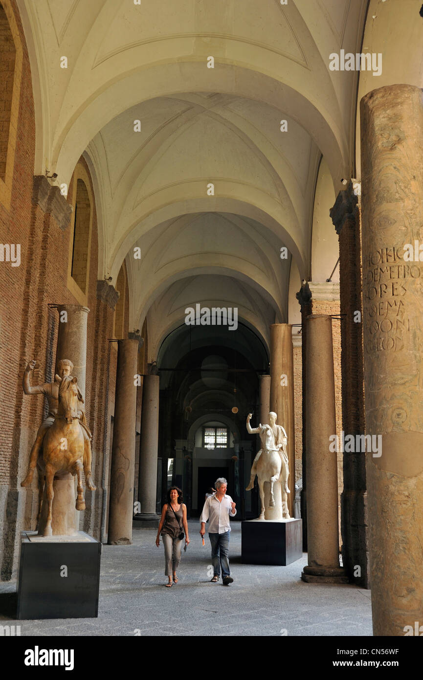 Italy, Campania, Naples, National Archaeological Museum Stock Photo