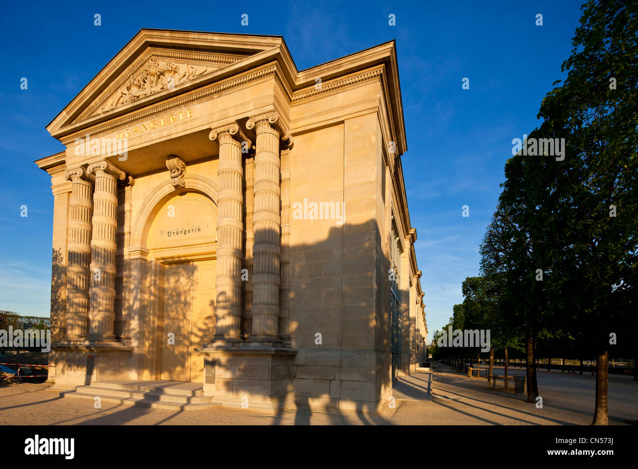 France, Paris, the Tuileries, the Orangerie museum Stock Photo