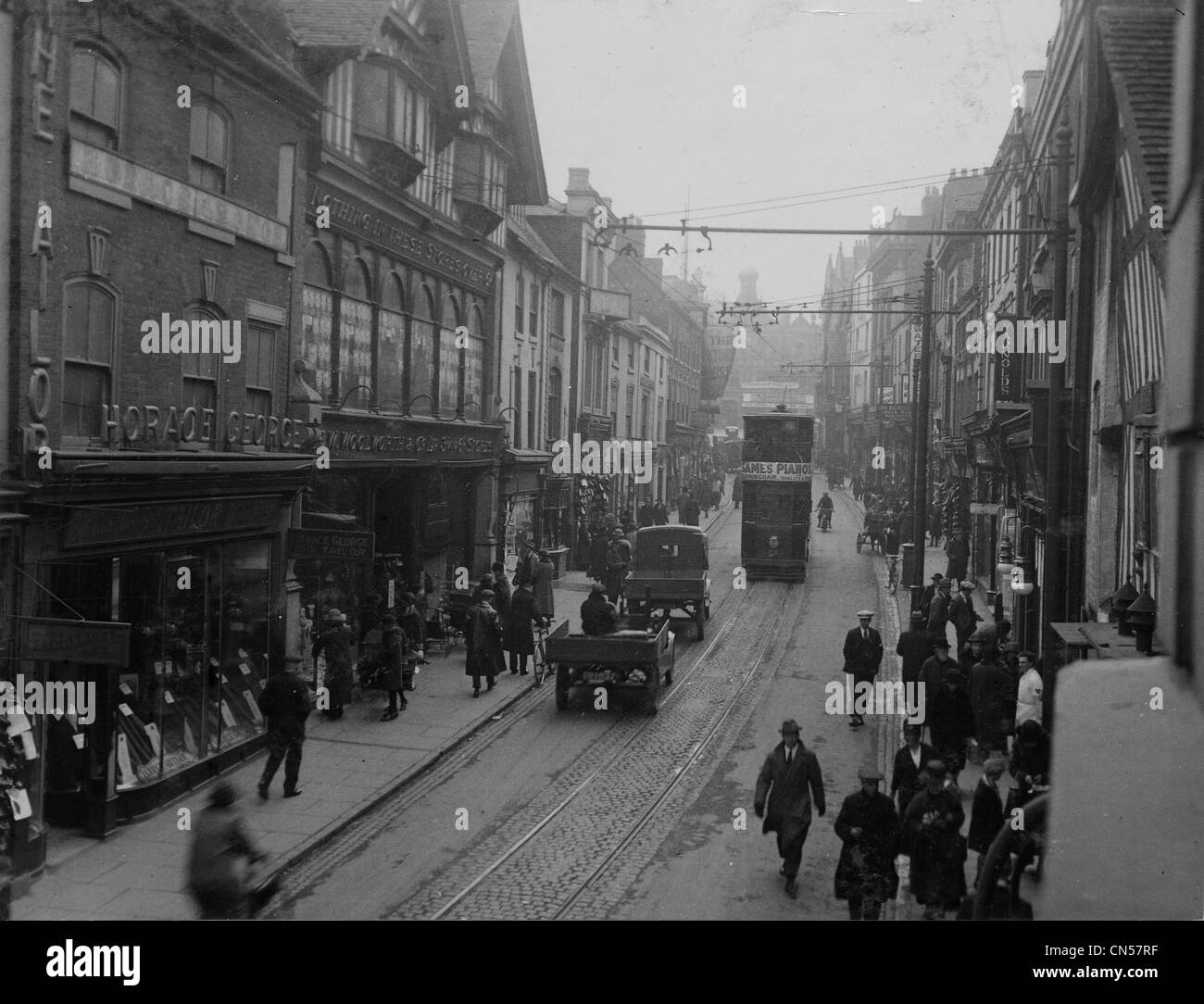 Victoria Street, Wolverhampton, c 1930 Stock Photo Alamy