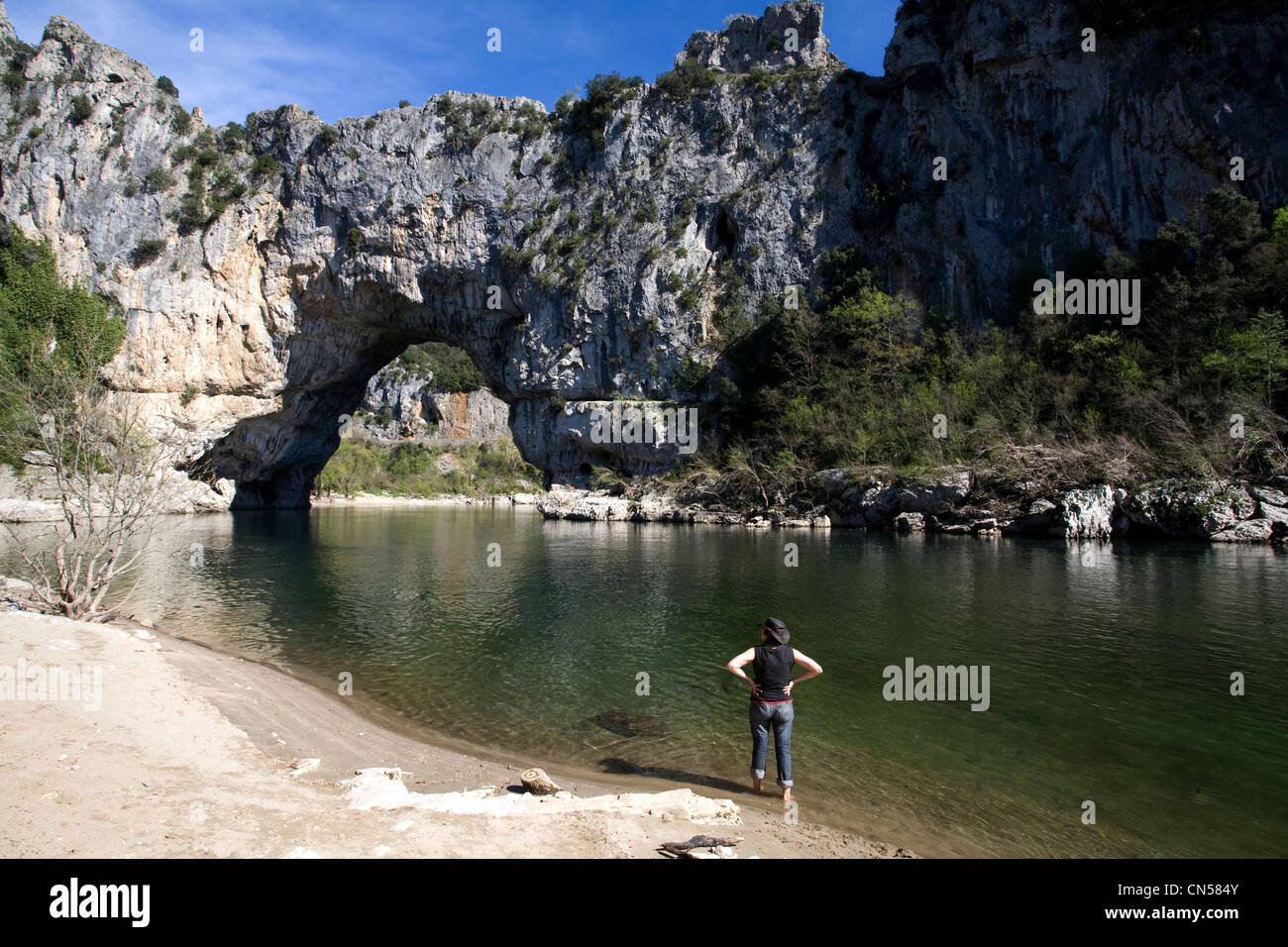 France, Ardeche, de l'Ardeche, Vallon Pont d'Arc, Pont d'Arc Stock Photo Alamy France, Ardeche, de l'Ardeche, Vallon Pont d'Arc, Pont d'Arc Stock Photo Alamy