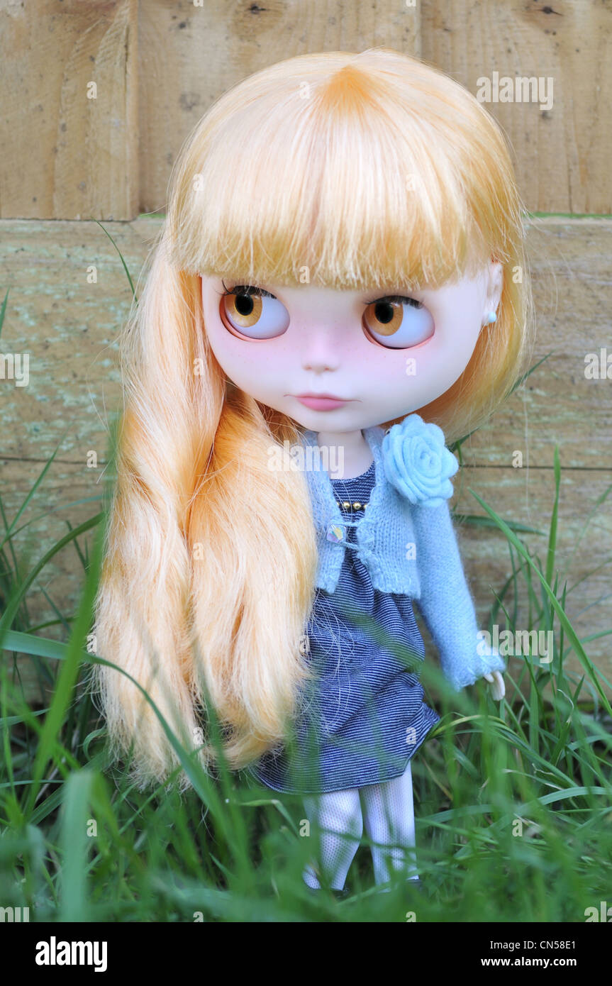 Customized Blythe doll - Base doll: Ice Rune (FBL) - New make-up