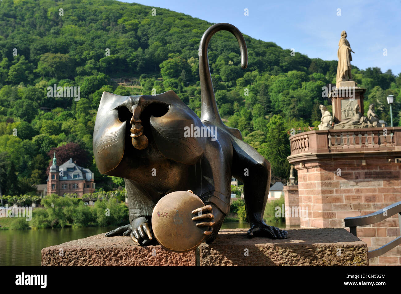 Bridge monkey heidelberg hires stock photography and images Alamy