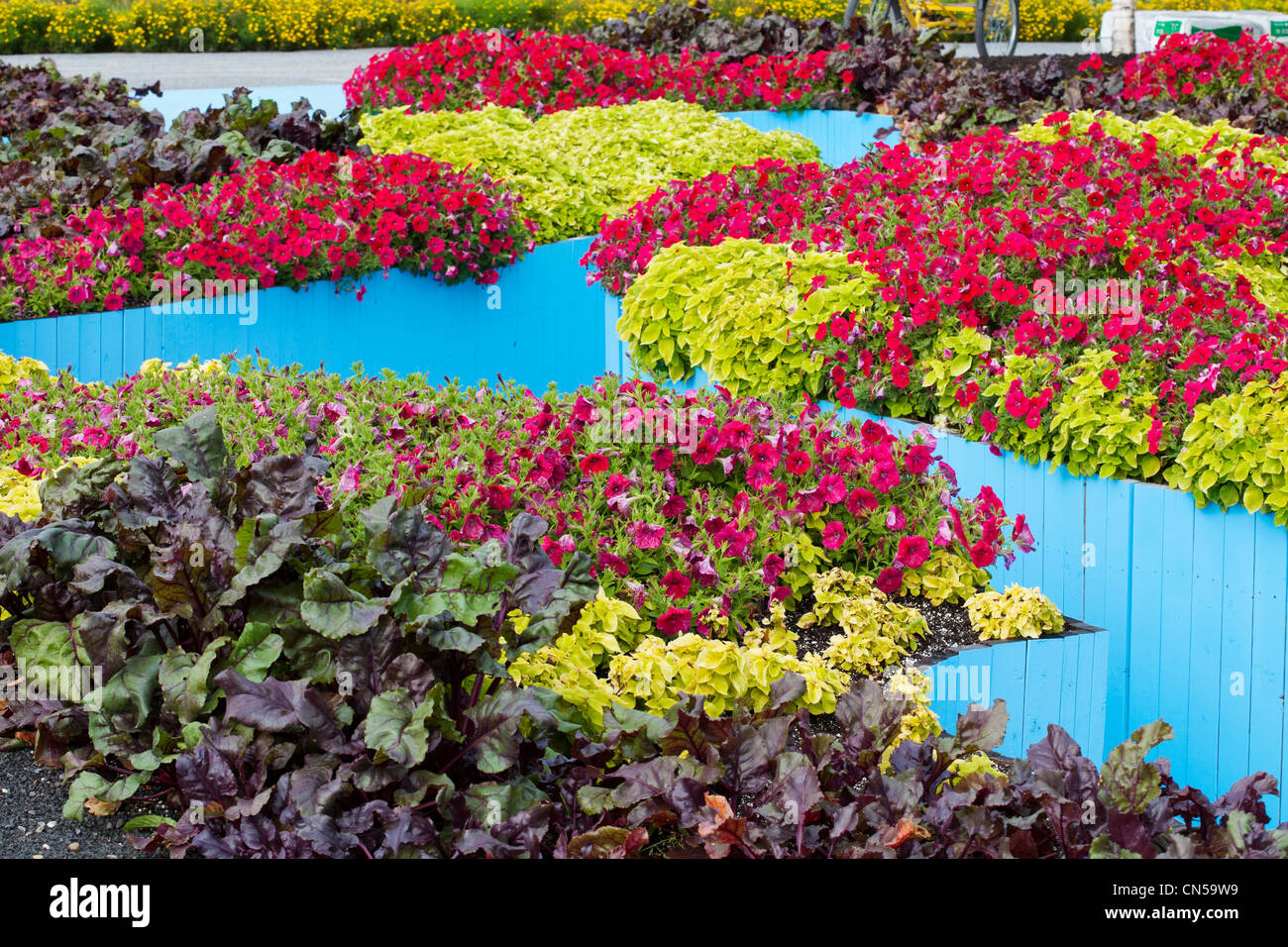 Canada, Quebec Province, Gaspe Peninsula, Grand Metis, Metis Gardens