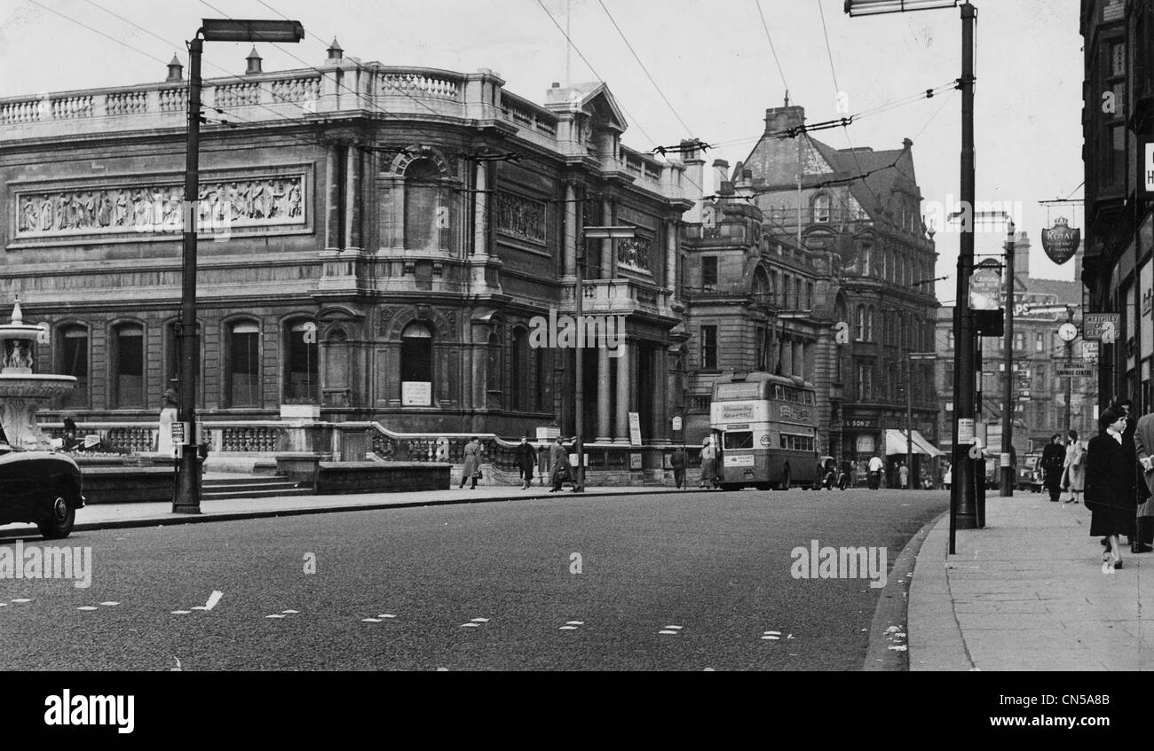 City Art Gallery, Lichfield Street, Wolverhampton, 1950s Stock Photo
