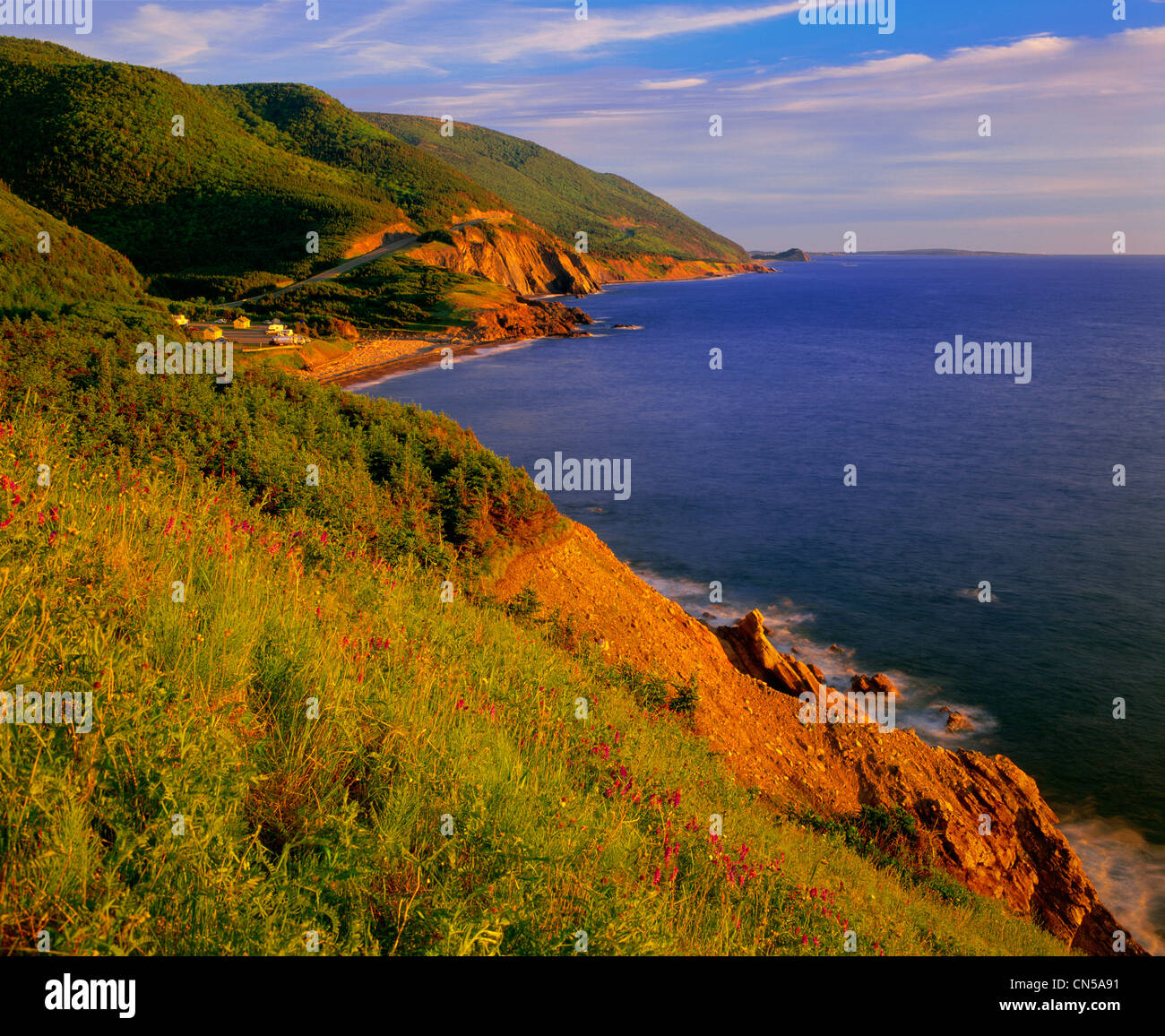 Cabot Trail, Cape Breton, Nova Scotia Stock Photo Alamy