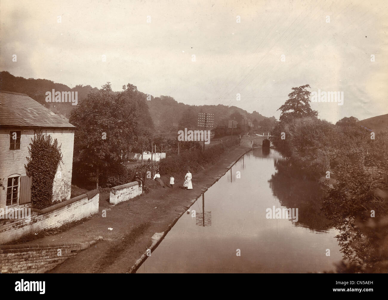 Compton Lock Compton Lock, Wolverhampton, Staffordshire & Worcestershire Canal, c ...