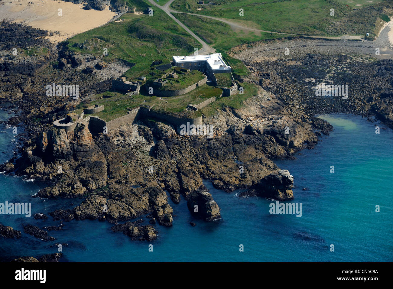 Alderney aerial hires stock photography and images Alamy