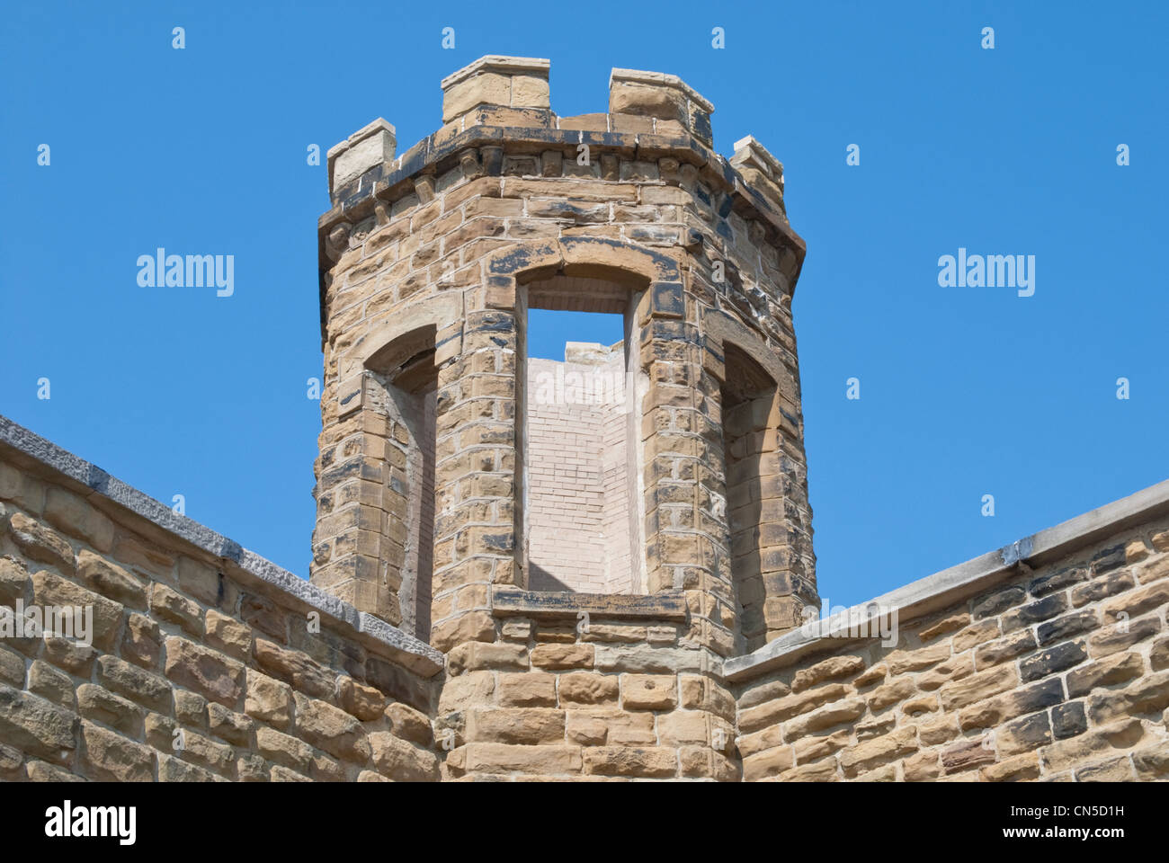 Visitors to the First State Prison in Jackson, Michigan can see the