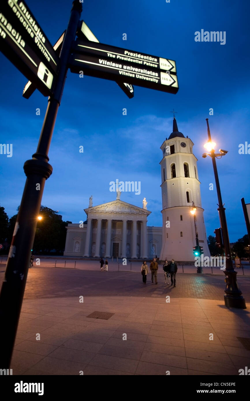 Lithuania (Baltic States), Vilnius, historical centre listed as World Heritage by UNESCO, the