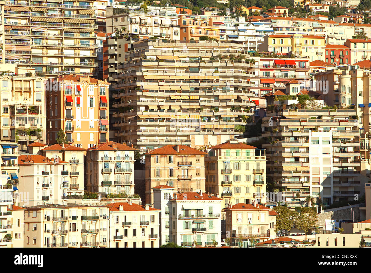 Principality of Monaco, Monaco, Moneghetti district Stock Photo Alamy