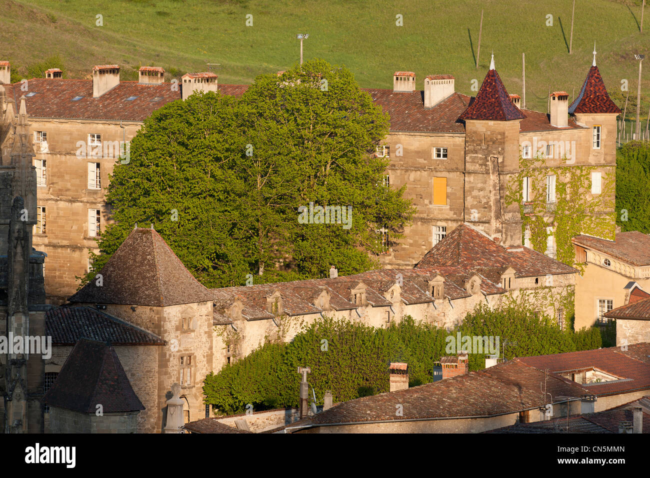 France, Isere, Saint Antoine l'Abbaye, labelled Les Plus Beaux Villages