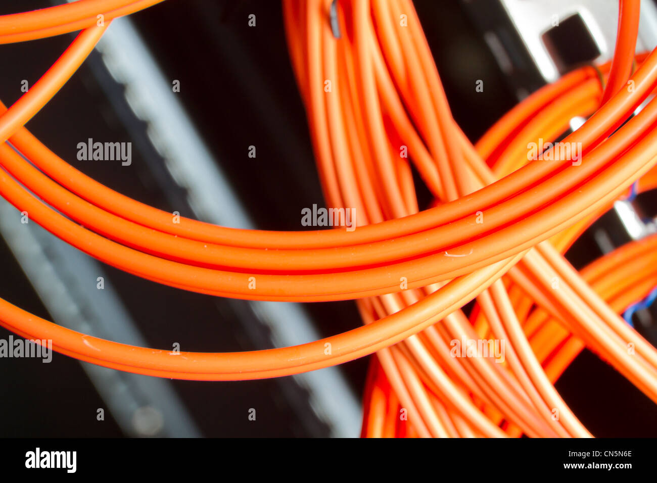 close up of network cables Stock Photo - Alamy