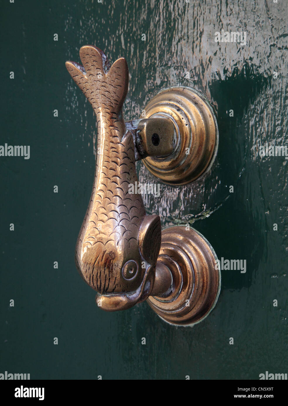 Fish door knocker hi-res stock photography and images - Alamy