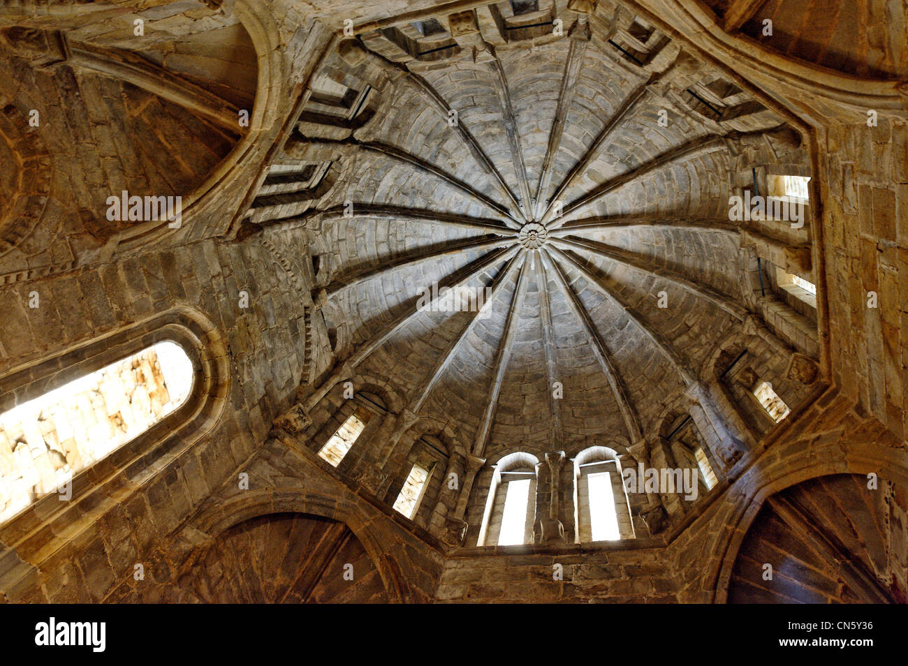 Spain, Extremadura, Plasencia, Vieja cathedral dome Stock Photo