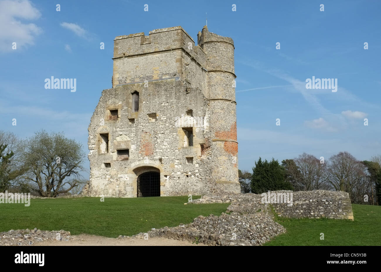Donnington Castle, Newbury, Berkshire -2 Stock Photo