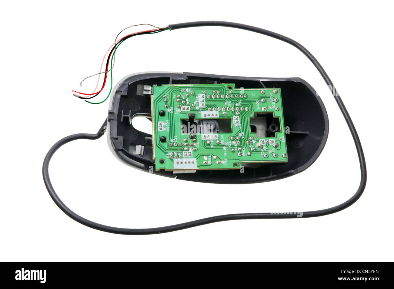 Broken Computer Mouse Stock Photo Alamy