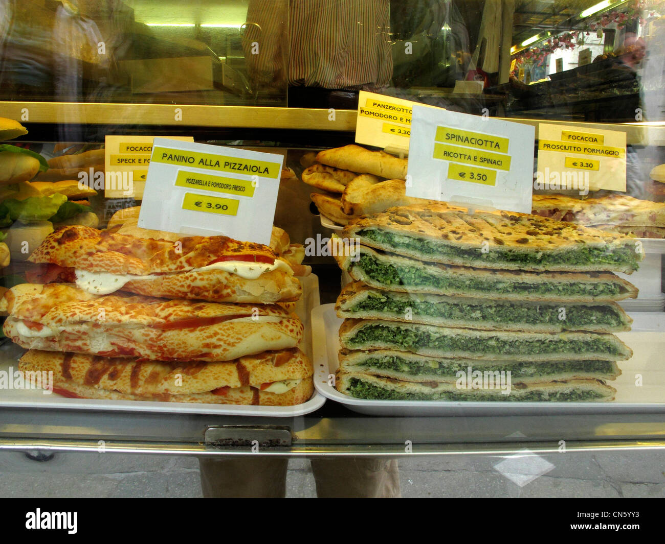 Europe Italy Veneto Venice Venezia sandwiches Stock Photo