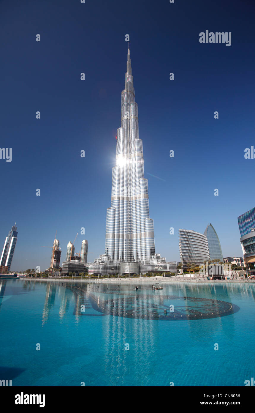Burj Khalifa, Dubai, United Arab Emirates ( UAE ) Stock Photo