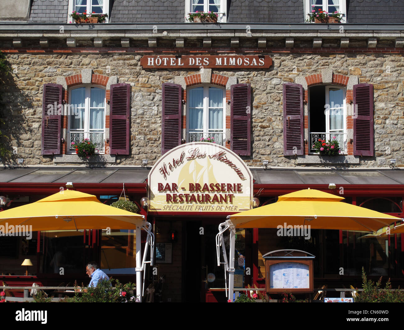 hotel des mimosaspont aven on the aven riverbrittanybretagnefrance CN60WD