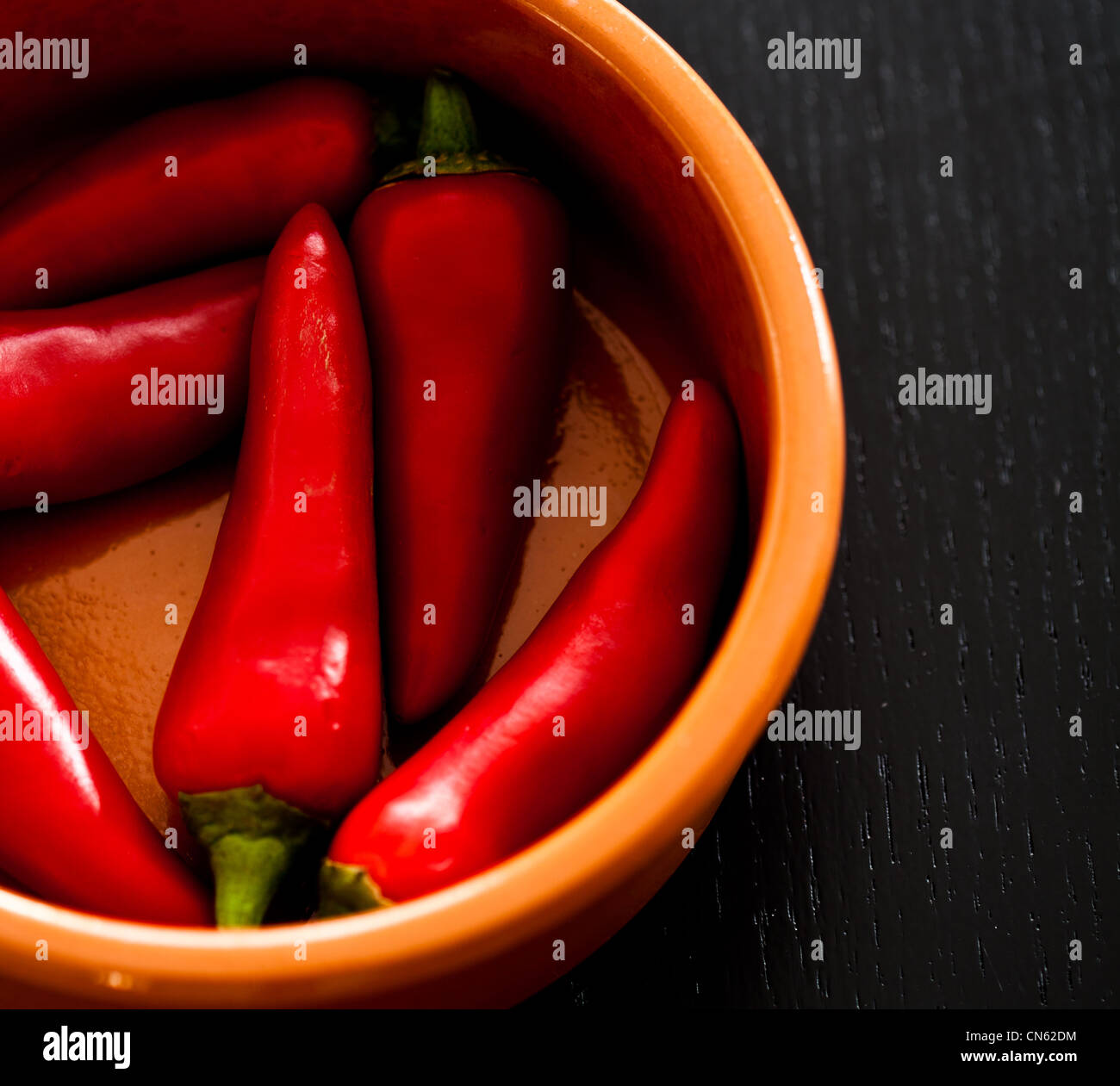 Orange colour chillies hi-res stock photography and images - Alamy