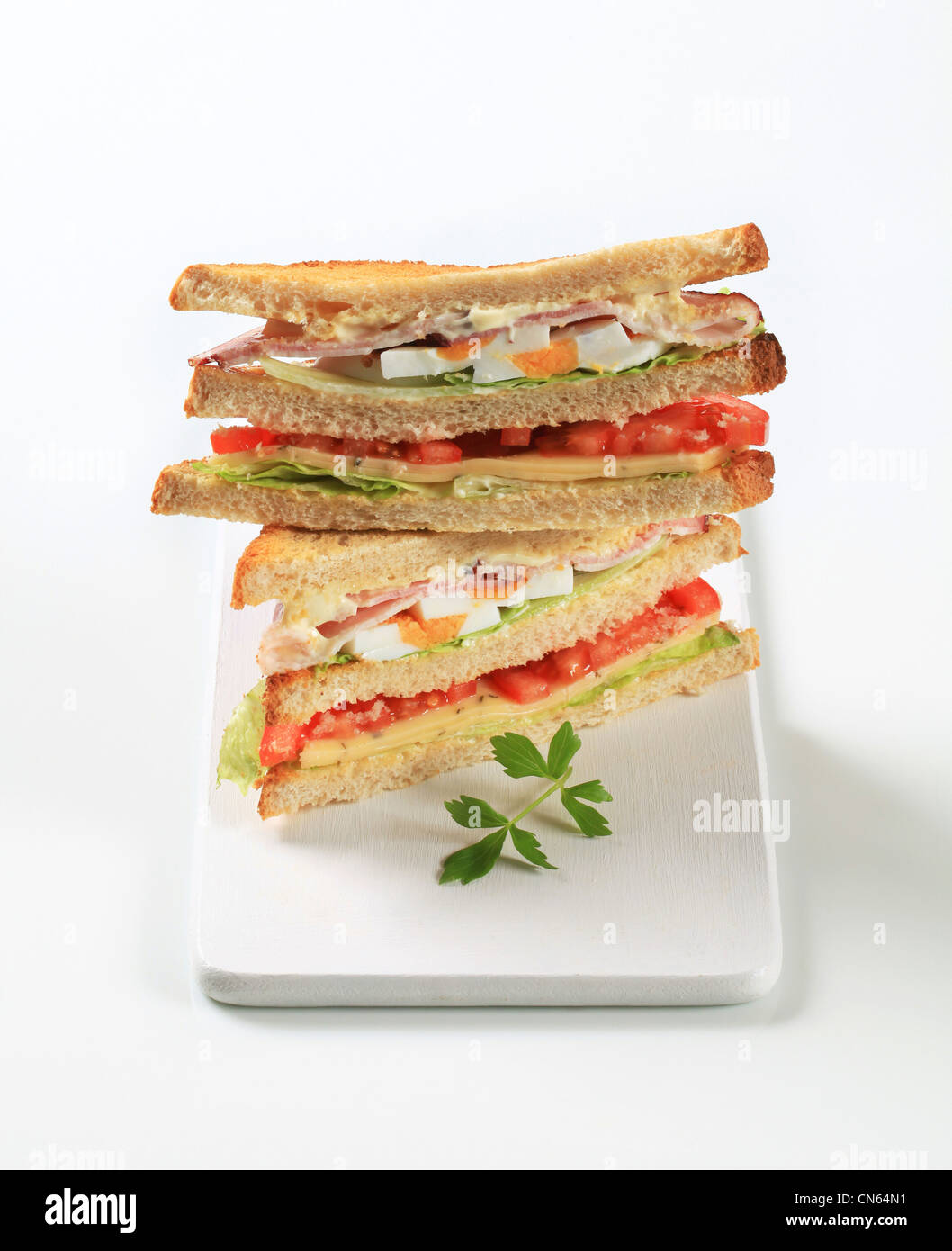 Deli counter display sandwich hi-res stock photography and images - Alamy