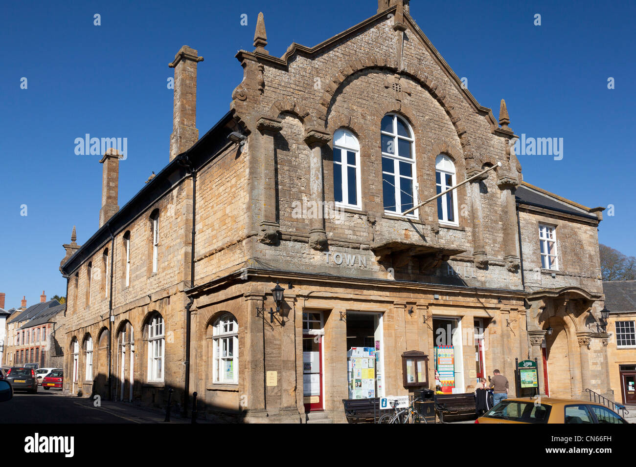 The Town Hall, Crewkerne, Somerset Stock Photo Alamy