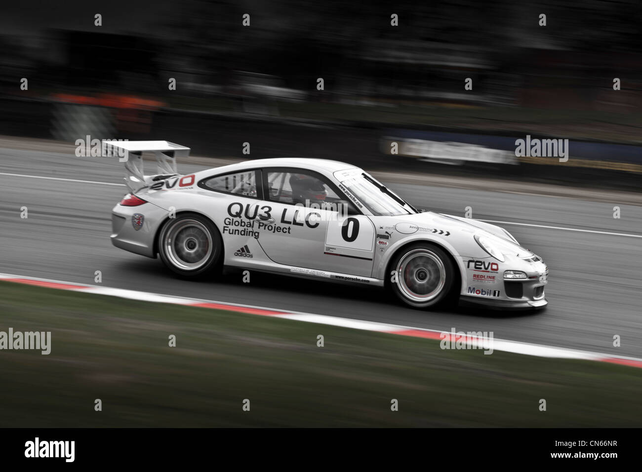 Porsche Carrera Cup, Brands Hatch 31 March 2012 Stock Photo