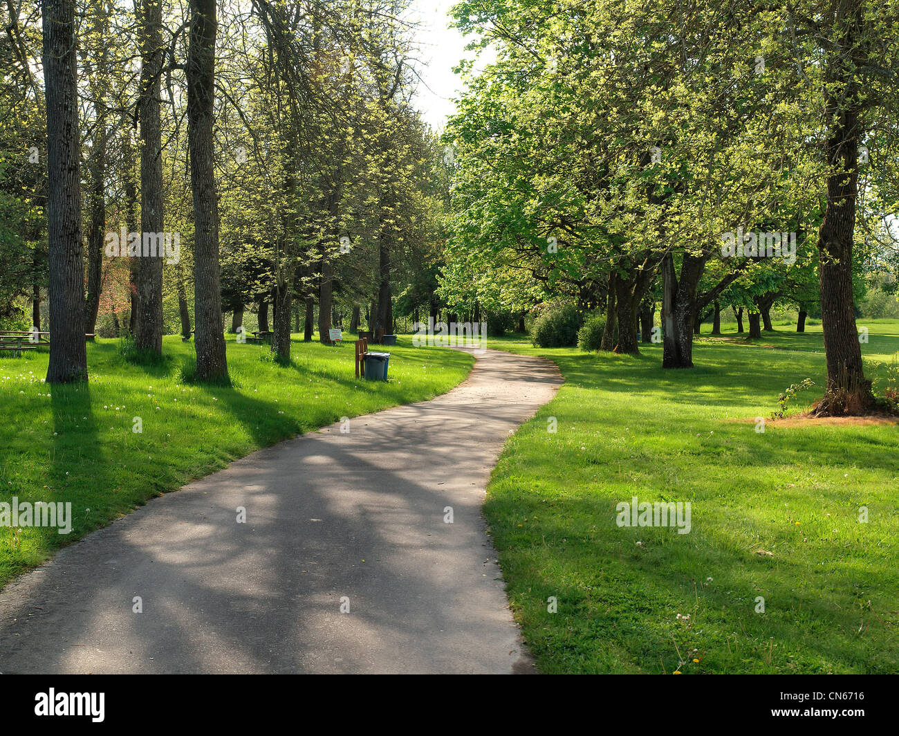 Springtime, & parks Pacific NW Oregon Stock Photo Alamy
