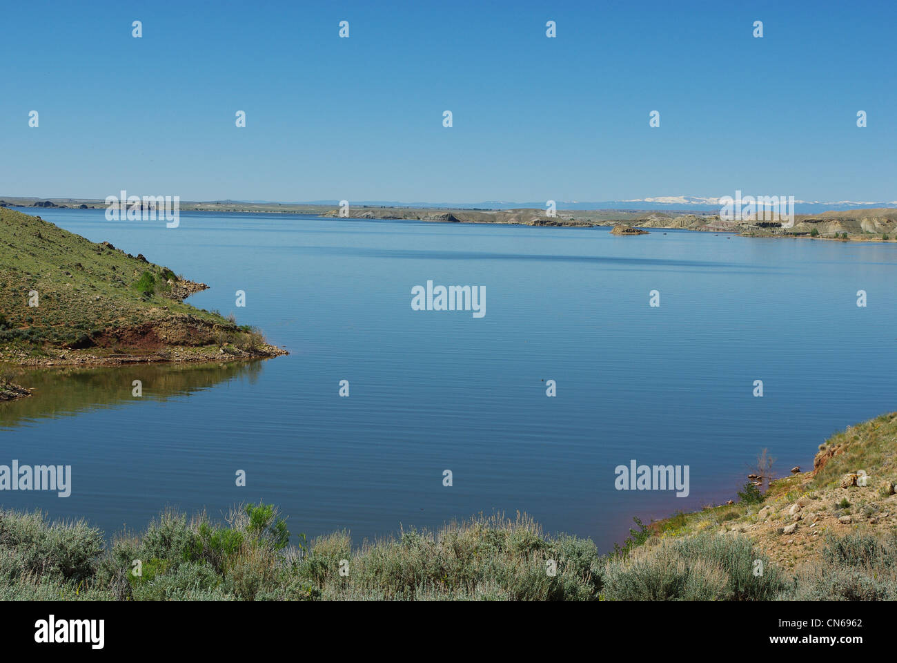 Boysen Reservoir, Wyoming Stock Photo Alamy