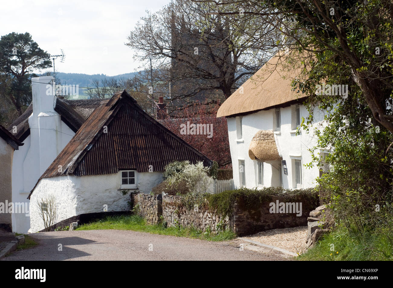 village of Higher Ashton,Devon Stock Photo Alamy