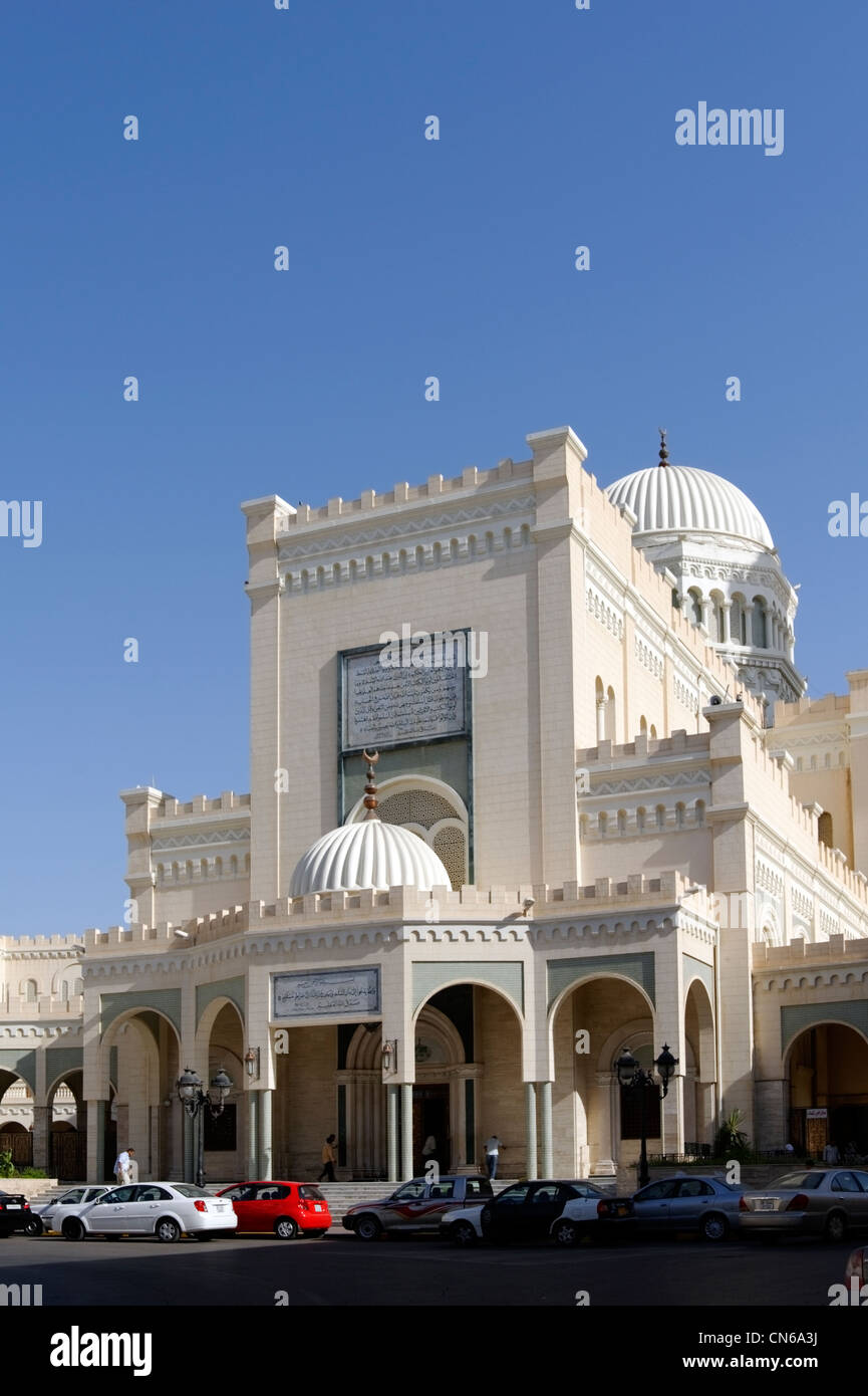 Tripoli. Libya. View of the imposing facade of the former Catholic