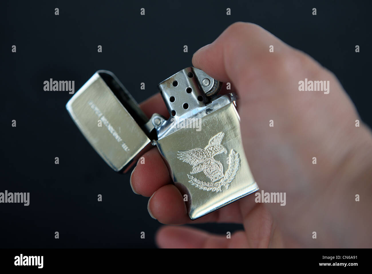 Zippo lighter hi-res stock photography and images - Alamy