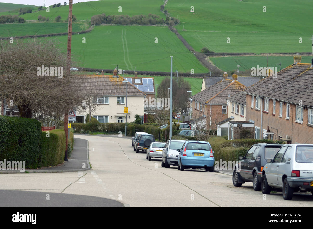 A Country Road Stock Photo