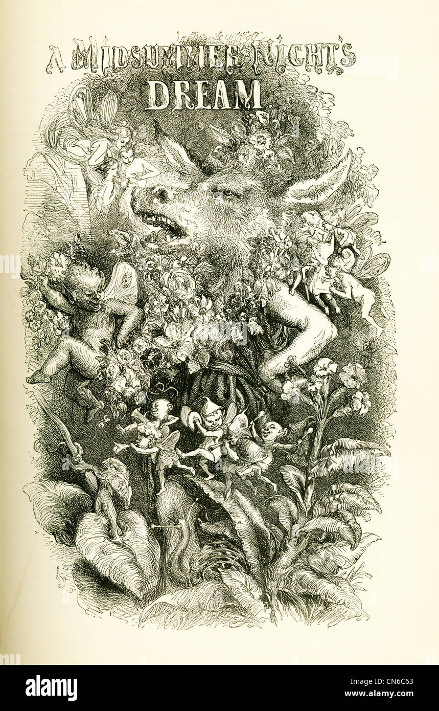 Midsummer night's dream shakespeare hi-res stock photography and images ...