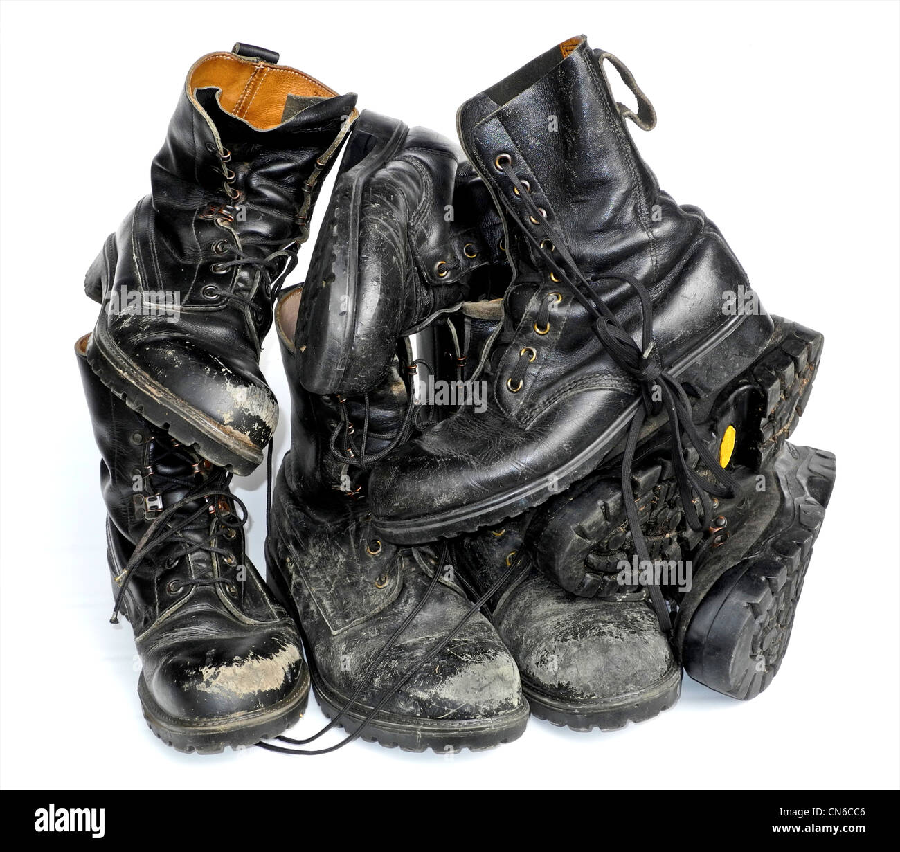 Pile old boots hi-res stock photography and images - Alamy