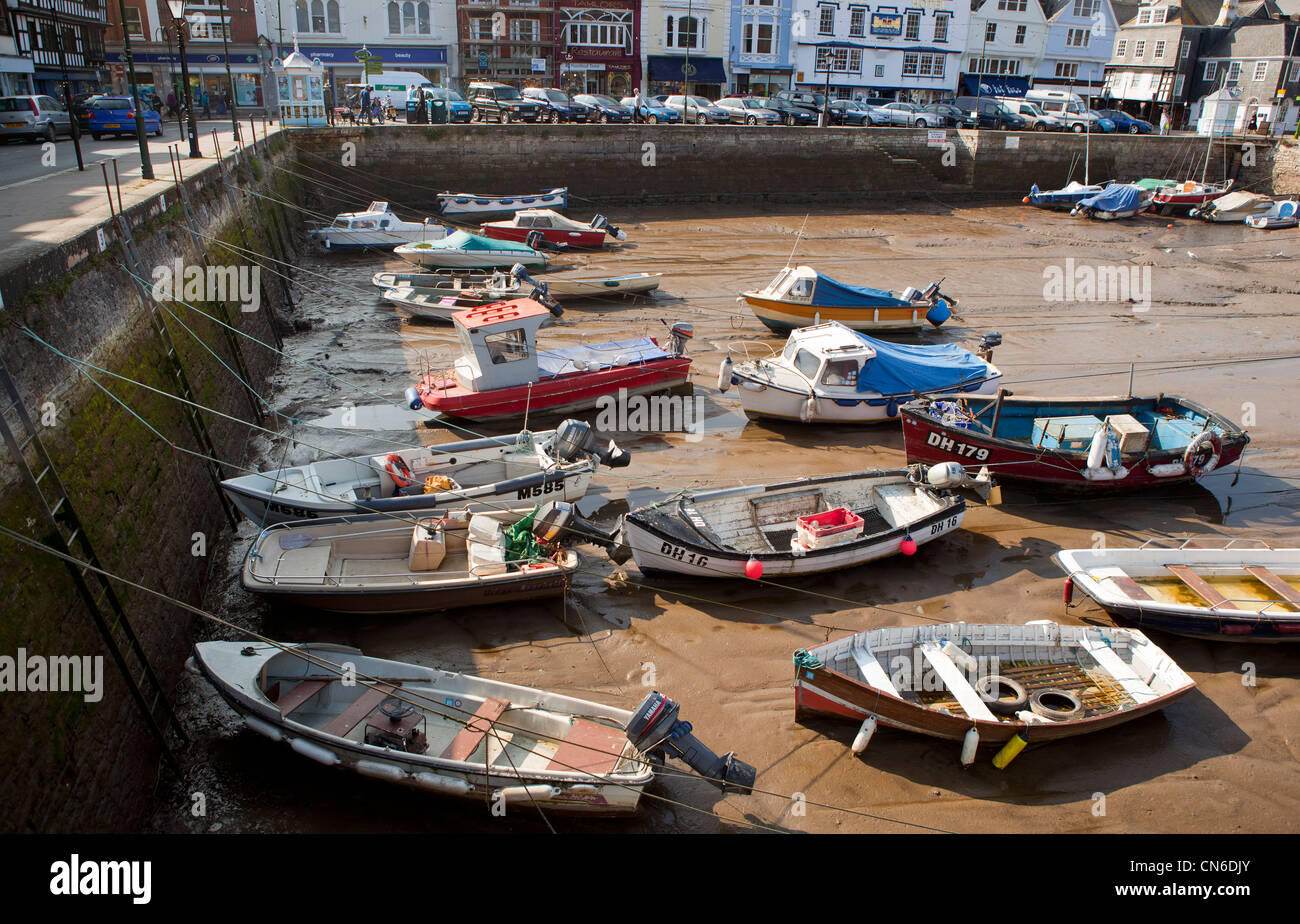 Dartmouth harbour Stock Photo