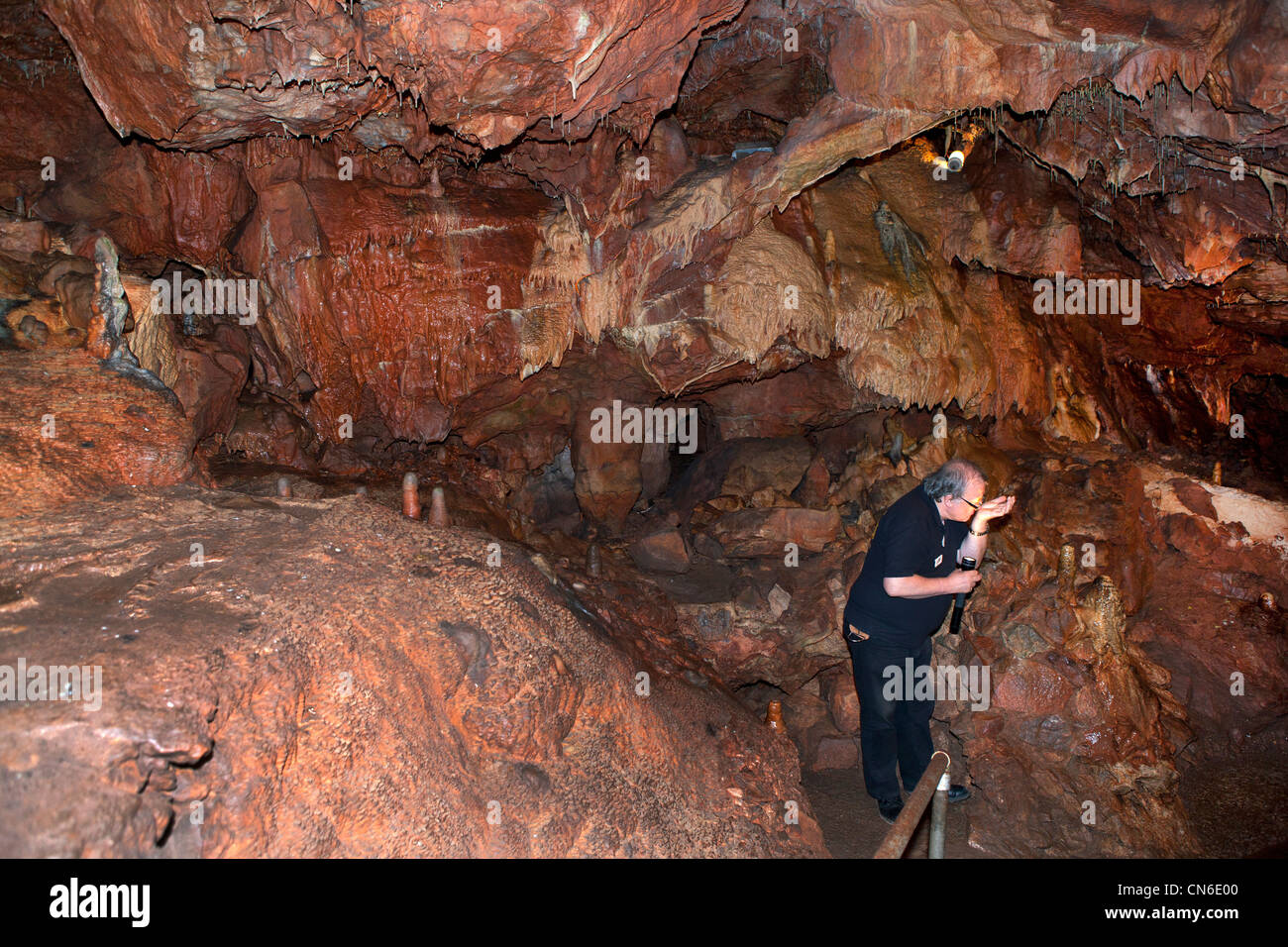 Kents Cavern in Devon, Uk Stock Photo