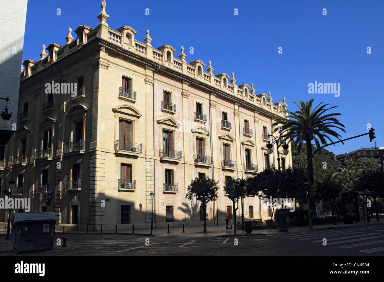 Traditional civic building Valencia Spain Stock Photo