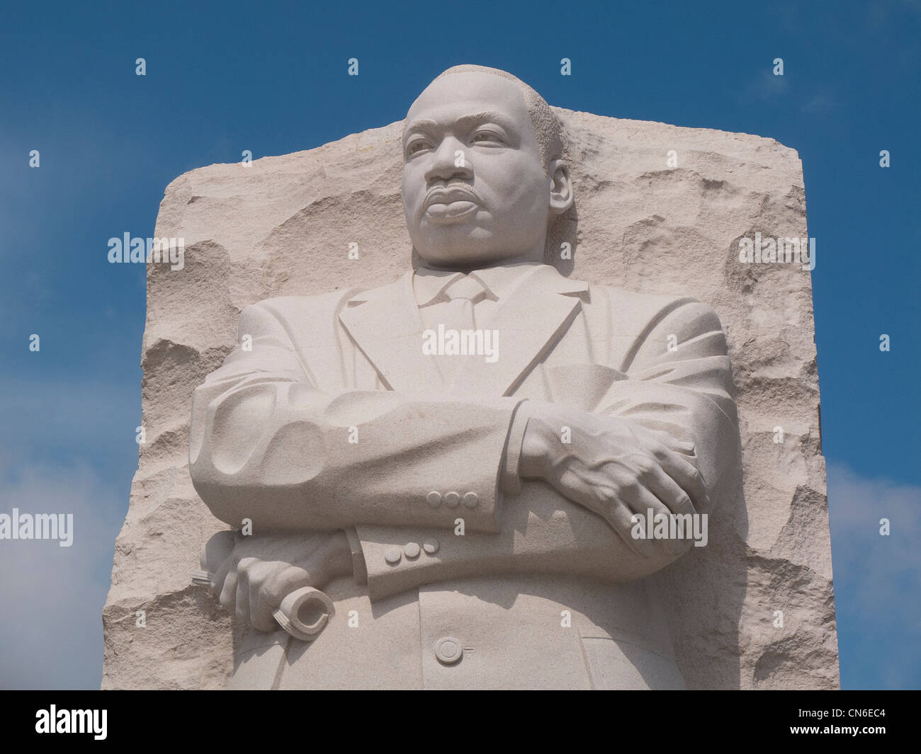 Martin Luther King Jr. memorial in Washington DC Stock Photo