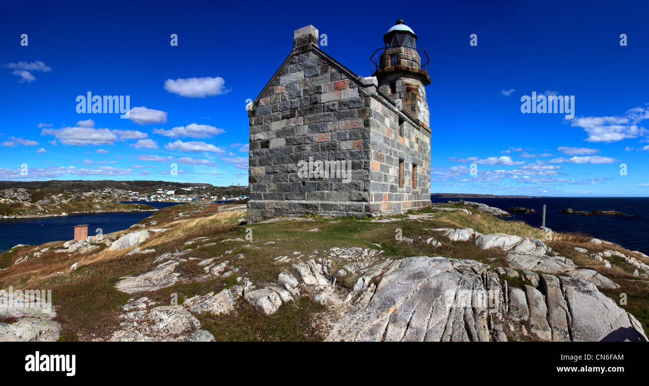 photo of the Rose Blanche Lighthouse, built in 1871, Newfoundland