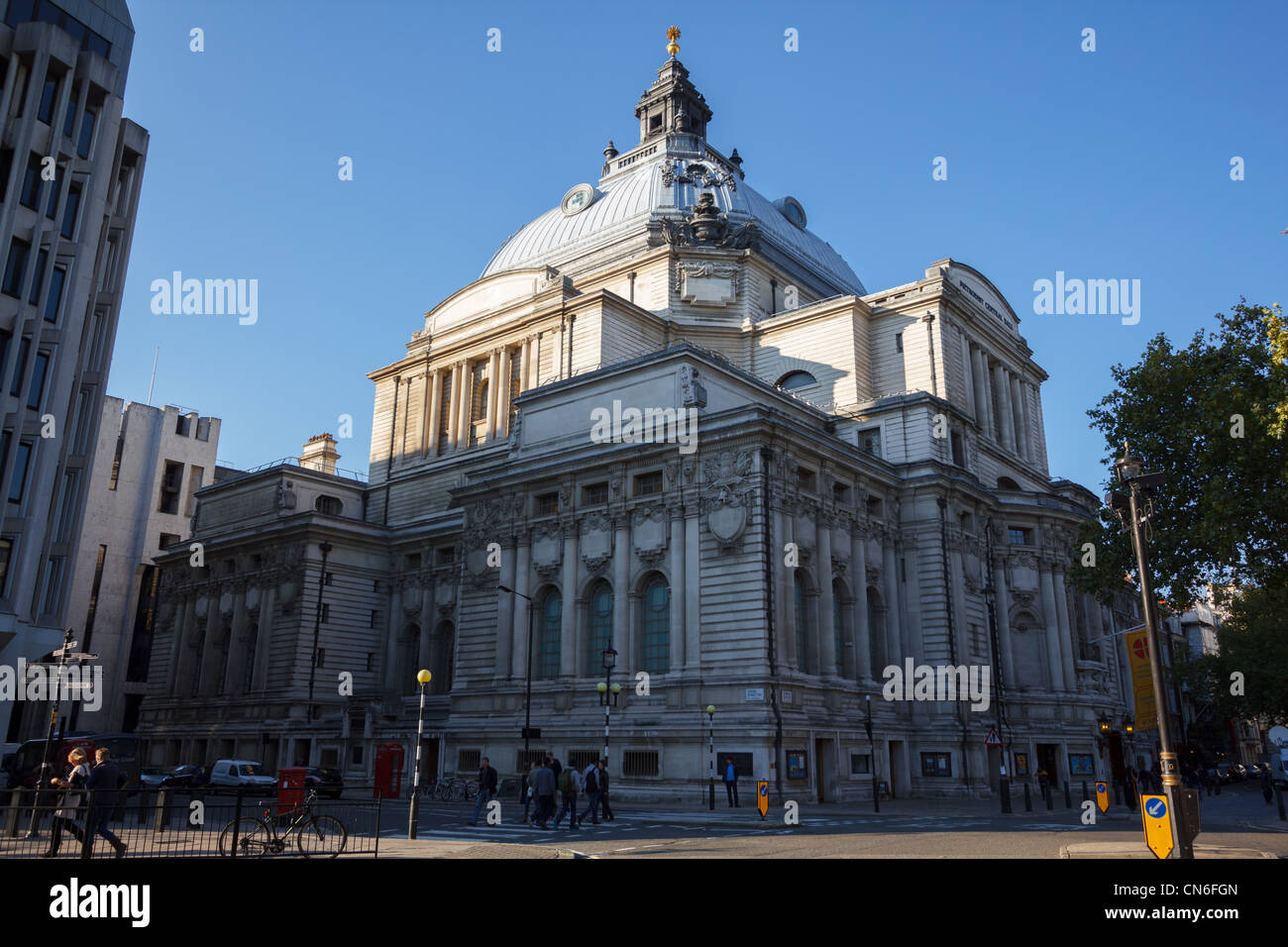 Methodist Central Hall, Westminster, London, UK Stock Photo