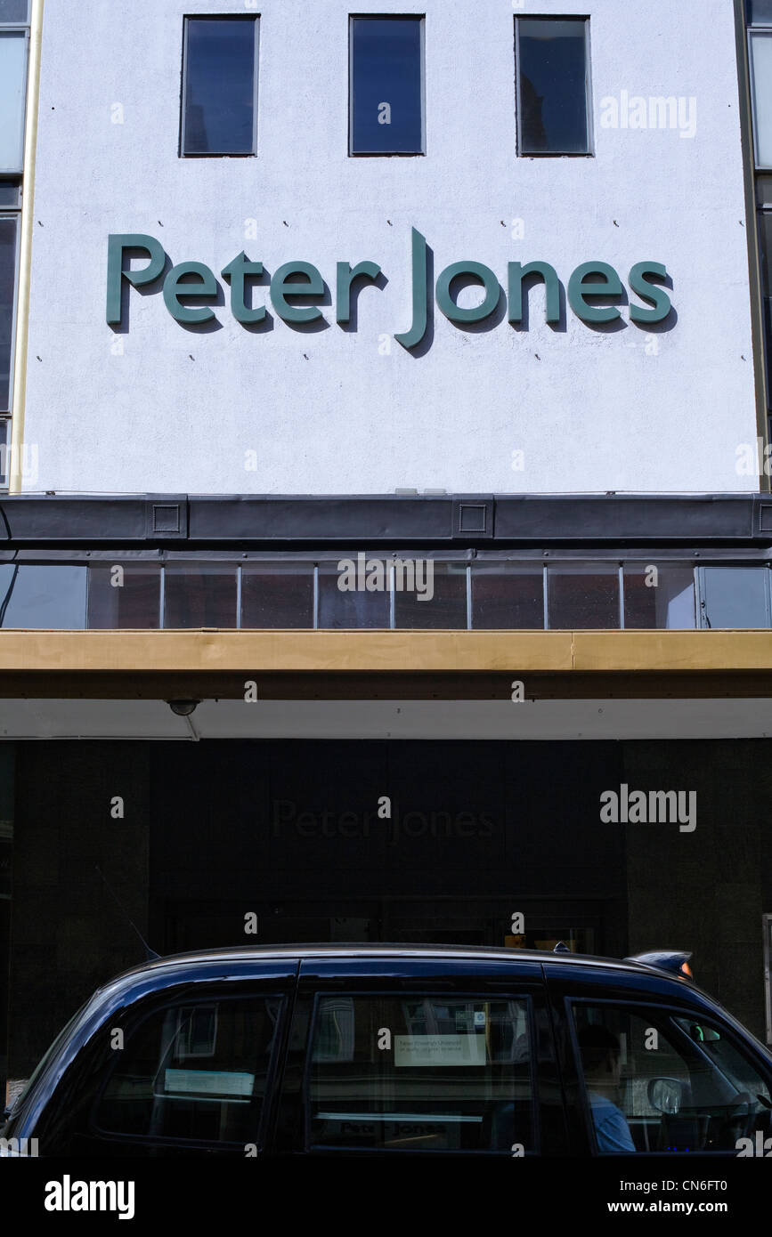 Peter Jones Department Store, King's Road, Chelsea, London, England; UK; Europe Stock Photo