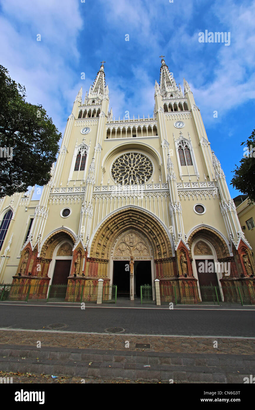 Cathedral in Guayaquil, Ecuador Stock Photo
