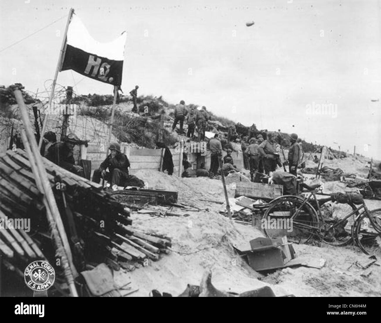 Normandy World War Two 6th june 1944 Stock Photo - Alamy