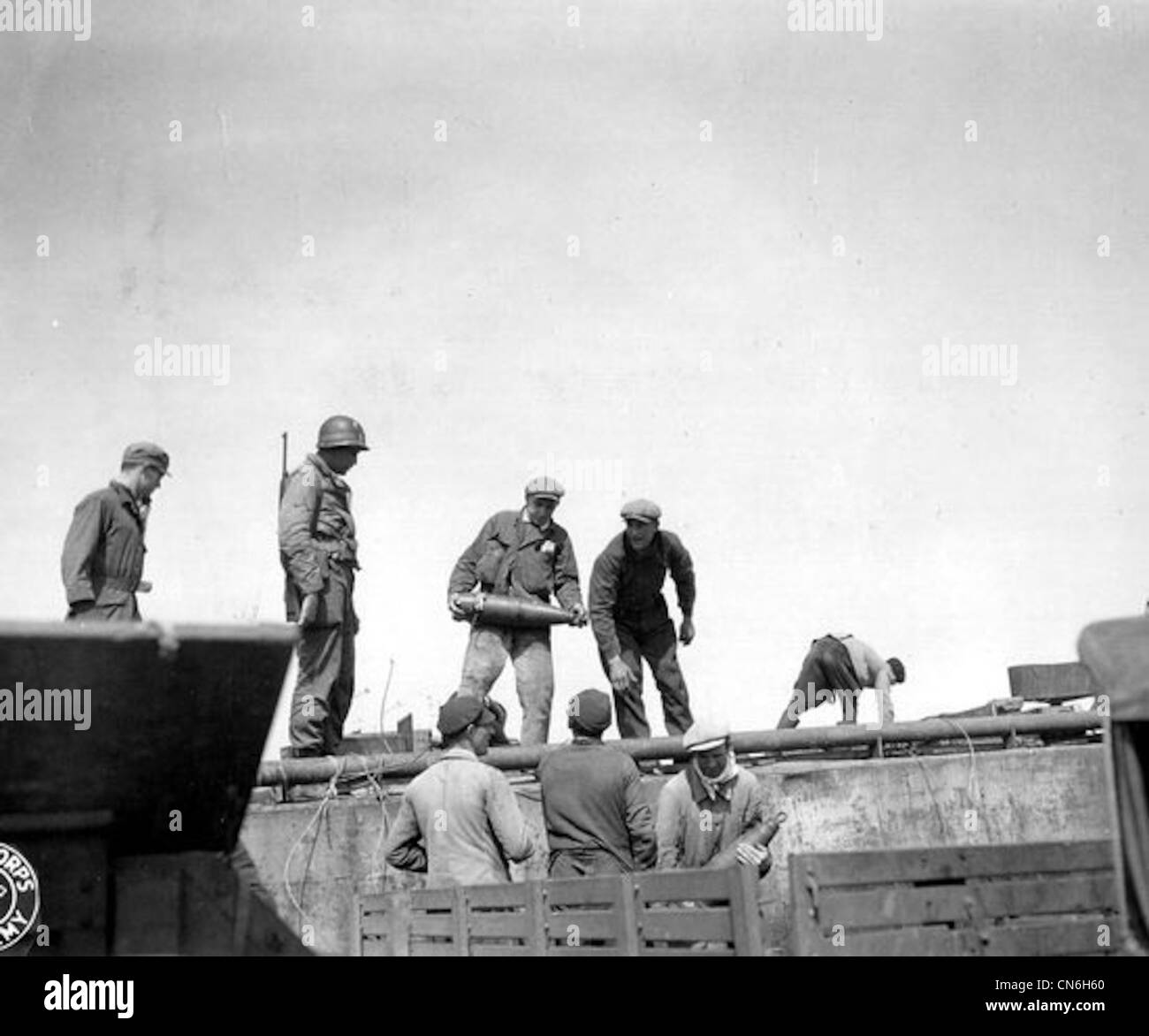 Normandy World War Two 6th june 1944 Stock Photo - Alamy