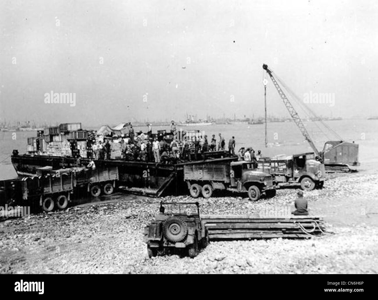 Juno beach 1944 d day Black and White Stock Photos & Images - Alamy