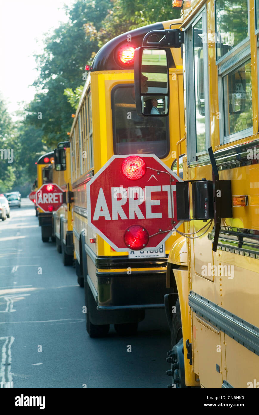 French school bus stop sign hires stock photography and images Alamy