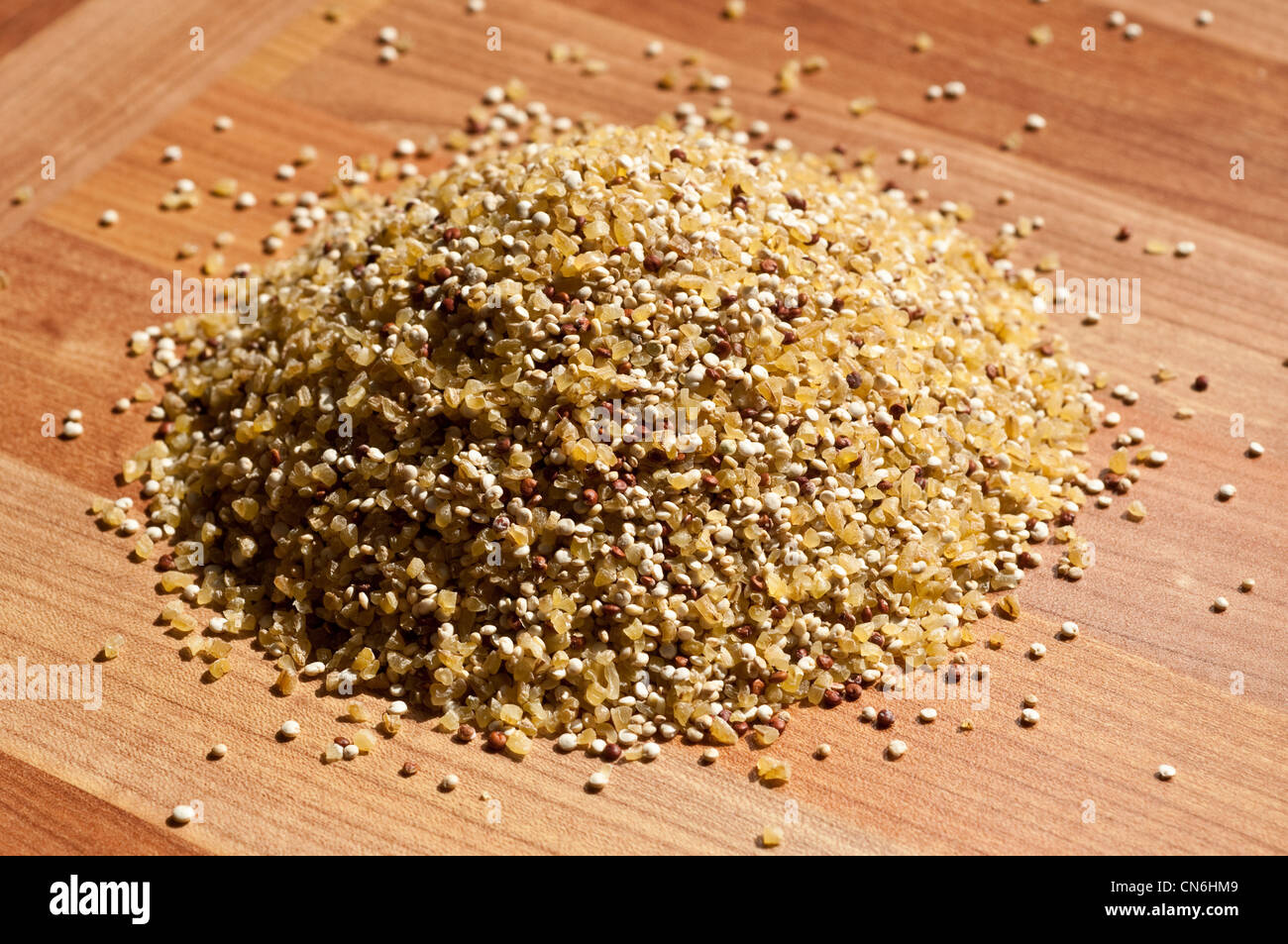 Red and white quinoa Stock Photo Alamy