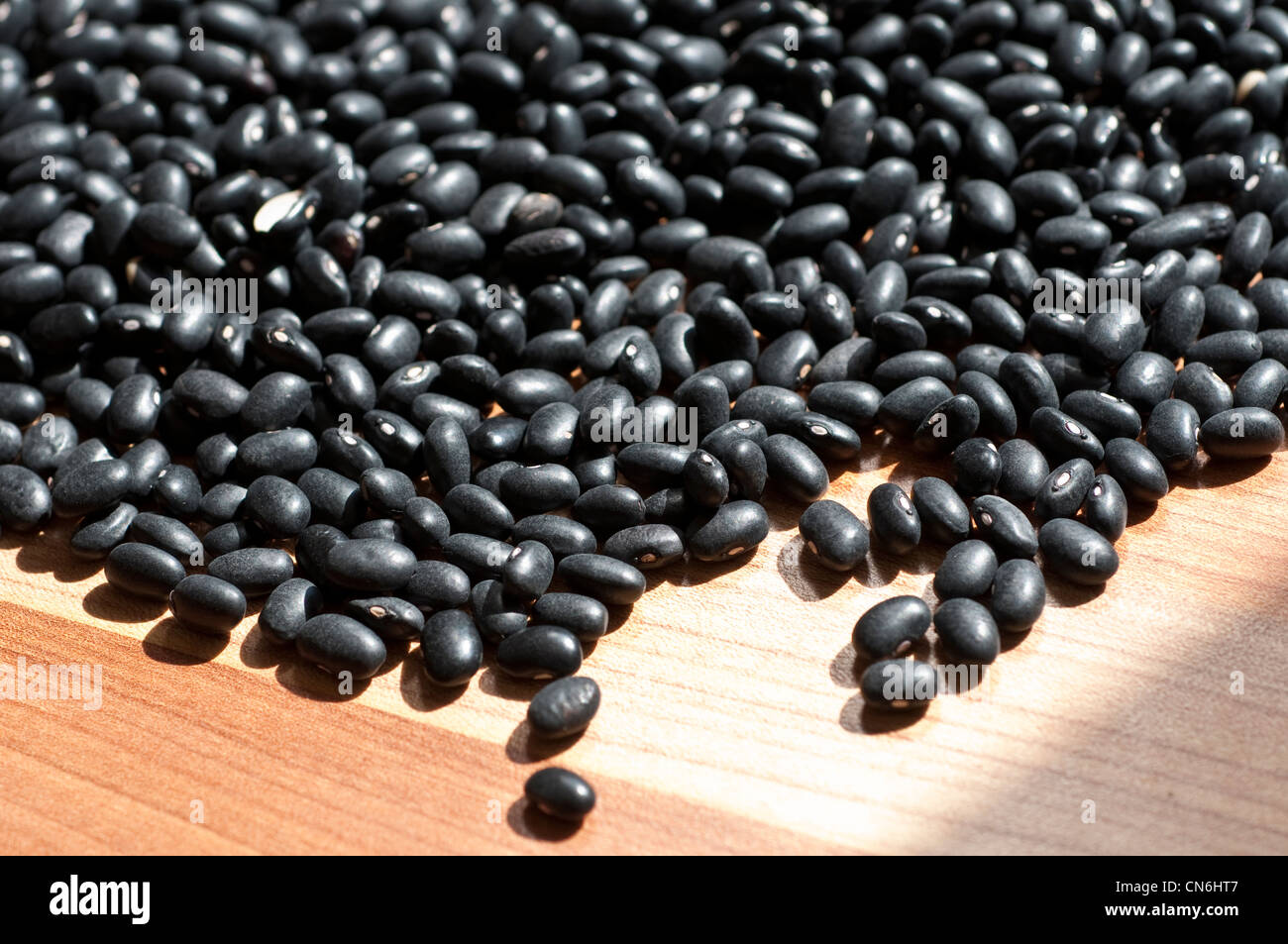 Black turtle beans Stock Photo Alamy